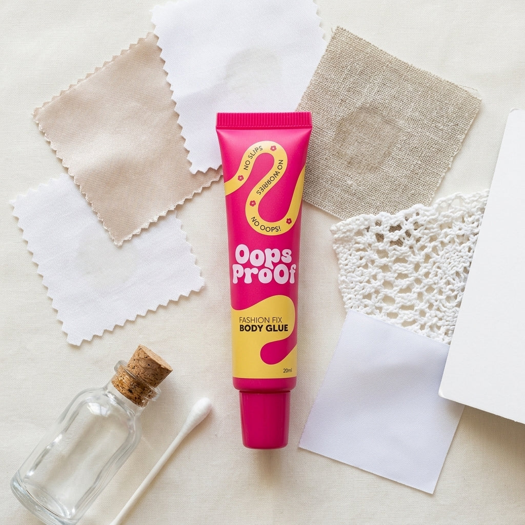 Does Body Glue Ruin Clothes? 5 Fabric Tests That Show What Stains, What Peels Clean, and What Stays Invisible After 12 Hours